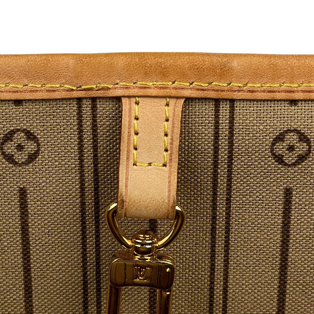 Louis Vuitton Neverfull Shoulder Bag Shopping Tote Monogram Brown - Picture 9 of 10